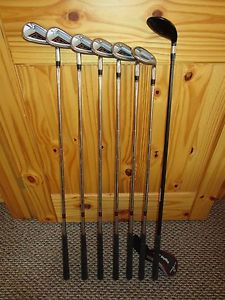 Adams Golf Tight Lies 5H-SW Combo Irons + Graphite Hybrid Right Hand Set EUC! image 1