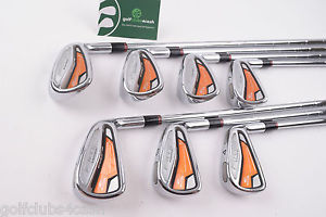 COBRA AMP FORGED IRONS 4-PW / STIFF KBS TOUR SHAFTS / 33803 image 1