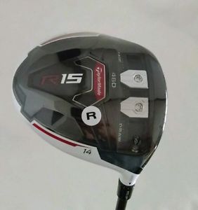 NEW - TaylorMade R15 14* Regular 460cc adjustable driver image 1