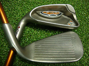 Ping G10 Irons 5-Pw Brown Spot TFC 129i Stiff Graphite Left Hand image 1