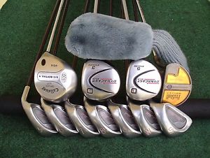 Ladies Callaway Select Model Irons Driver Woods Complete Golf Club Set Womens RH image 1