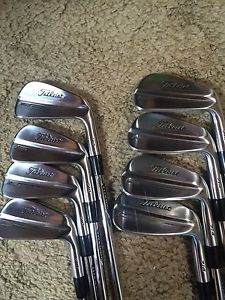 Titleist 714 MB Irons 3-pw Kbs Tour X-flex image 1