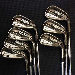 Adams Idea Black Forged Irons 4-PW KBS Tour 90 Shafts R/H Standard image 1