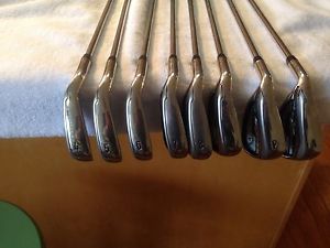LH Callaway XR Irons - 4 thru AW - 2* Flat - Excellent Condition! image 1
