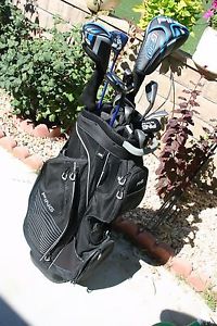 NM Ping G30 Complete set,4 Woods, irons 5-sw Ping Putter and bag Senior graphite image 1