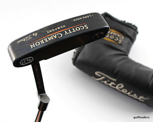 SCOTTY CAMERON BY TITLEIST NEWPORT TE L3 LONGNECK PUTTER 35"+COVER MINT #C5416 image 1