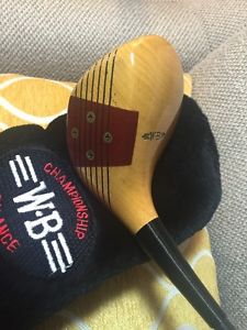 The Corker Driver By Wood Bros. Oil-Hardened Persimmon Stiff RH w/ Original HC image 1