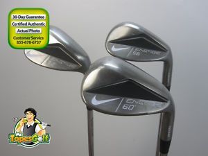 2015 Nike Engage Wedge Set 52,56,60 degrees Dynamic Gold Steel Shaft 19509 image 1