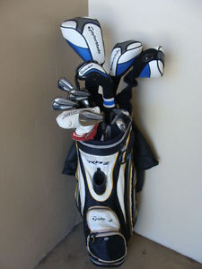 Taylormade Jetspeed/Speedblade Orig Graph Reg Flx Complete Golf Set w/Bag & HC's image 1