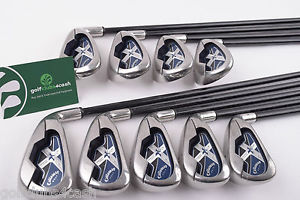 CALLAWAY X18 IRONS / 3-SW / REGULAR 75 GRAPHITE SHAFTS / 34879 image 1