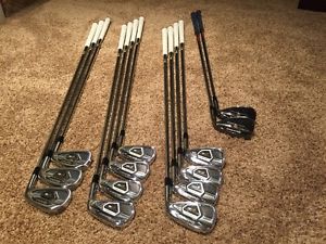 Taylormade PSI Tour 3-P & PSI 3-5 Dynamic Gold X100 with 52 & 58 TP Wedges image 1