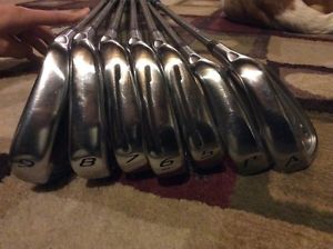 Taylormade RSi 2 Irons KBS Tour 105 Stiff Steel image 1