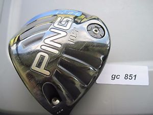 LH Ping G30  10.5° Driver Ping TFC 419  Regular Flex  w/hc  USED  # gc 851 image 1