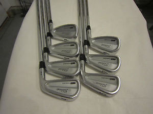 Titleist CB 712 Iron Set - 4-PW - Project X Rifle 7.0 Extra Stiff X Flex Steel image 1