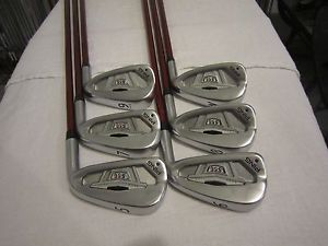 Ping S56 Iron Set S-56 - 5-PW - Stiff Flex Graphite - Blue Dot image 1