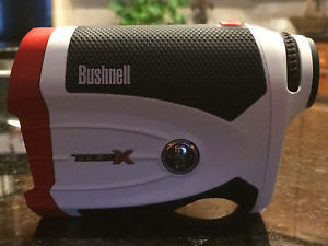 NWOB Bushnell Tour X Jolt GPS Laser Rangefinder White Black Red image 1