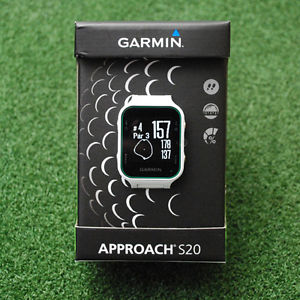 Garmin Approach S20 Golf Touchscreen GPS Watch WHITE PinPointer Technology NEW image 1