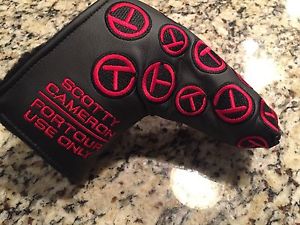SCOTTY CAMERON RED AND BLACK CIRCLE T HEADCOVER - Rare!!! image 1