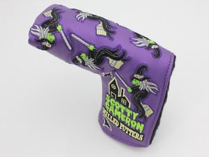 UNUSED Scotty Cameron 2011 Halloween Flying Witches PT Cover image 1