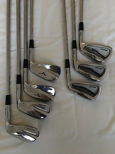 Used Mizuno Mp-54/Mp-4 Combo Set Irons (4-pw) w/ PX 6.0 and Golf pride Grips image 1