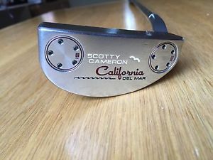 SCOTTY CAMERON CALIFORNIA DEL MAR PUTTER 33" VERY GOOD CONDITION image 1