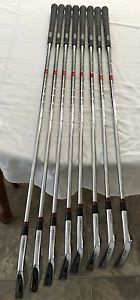 ben hogan 1999 apex blades 3-e with apex 4 shafts excellent condition image 1