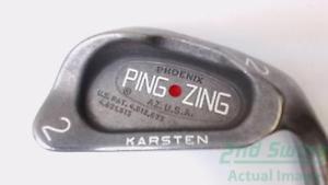 Ping Zing Iron Set 2-PW Steel Stiff Right Red dot 37.75 in image 1