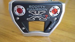 SCOTTY CAMERON FUTURA X7 M PUTTER. PERFECT CONDITION. image 1