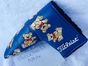 Scotty Cameron Rare Teddy Bear Blue Headcover Not CT or Tour image 1