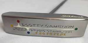 RARE SCOTTY CAMERON PROTOTYPE NEWPORT TWO CENTER SHAFT PUTTER RIGHT HAND 35" image 1