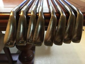 Adams Idea Black CB3 Forged RH Stiff Graphite Irons Nice Used Condition image 1