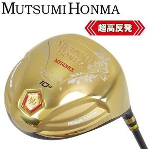 MUTSUMI HONMA MH488X Driver 10.5 SR-shaft High-rebound 488cc from Japan New image 1