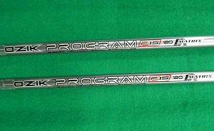 Lot of 2 MATRIX Ozik Program F15 120 graphite shaft pulls image 1