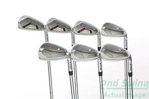 Ping S55 Iron Set 4-PW True Temper Dynamic Gold X100 Steel X-Stiff Blue Dot image 1