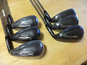 Mint ADAMS Idea Tech 6,7,8,9,PW,GW IRONS IRON Set Steel Dynalite 85 R-Flex image 1