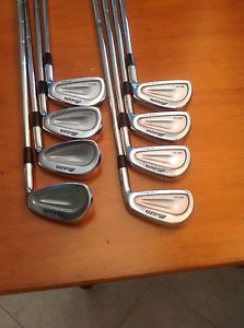 Mizuno MP 60 iron set +1/2" 2* up 3-PW matching serial numbers image 1