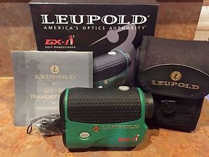 NEW Leupold GX-1i2 Caddy Pack Laser Golf Range Finder Pinhunter 2 w/ Pouch &amp; Hat image 1