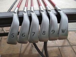 Ping G15 Iron Set 5-PW Soft R Regular Senior Flex TFC149 Graphite Blue Dot G-15 image 1