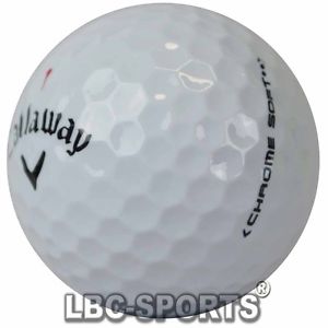 50 CALLAWAY CHROME SOFT 16 AAAA BALLES DE GOLF LAKEBALLS PREMIUMSELECTION image 1