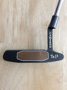 Titleist Scotty Cameron TeI3 Teryllium Two Newport Two w/ Black AOP Headcover image 1