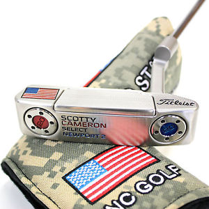 CUSTOM 2016 Scotty Cameron Putter 2016 NEWPORT2 SERIES USA Military Edition image 1