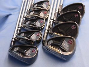 Used[B-] Golf PRGR egg 2013 Iron set Original carbon 9S M-40 Men H4Y image 1