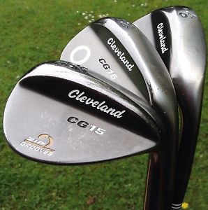 CLEVELAND CG15 WEDGE SET - 52, 56 & 60 DEGREE image 1