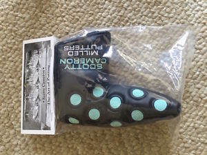 SCOTTY CAMERON TIFFANY DOTS CIRCLE J M&G MUSEUM AND GALLERY PUTTER HEADCOVER image 1