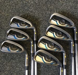 Ping Gmax Irons 5-SW, Yellow Dot, SR Steel shafts, PGA PRO SELLER image 1