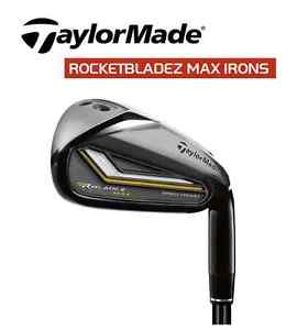 NEW TAYLORMADE ROCKETBLADEZ MAX Lady IRON 5-P,A,SW 8PC SET Graphite Lady Flex image 1