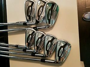 Callaway apex pro 16 irons 4-pw with project x 5.5 stiff flex image 1