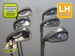 Ping Serene Iron Set Orange Dot ULT 210 Graphite Shaft Ladies Lite flex LH 19309 image 1