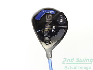 Ping G30 Fairway Wood 7 Wood 7W 21* Graphite Senior Left 41.75 in image 1