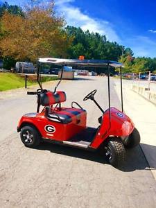 Georgia Dawgs Gold Cart !! image 1